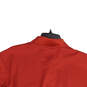 Mens Red Short Sleeve Spread Collar Regular Fit Golf Polo Shirt Size Medium image number 4