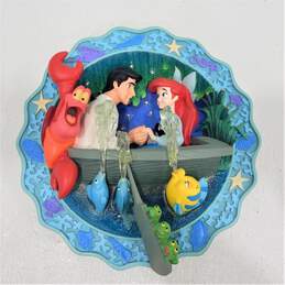 Disney The Little Mermaid Ariel & Prince 3D Relief Plate "KISS THE GIRL" COA alternative image