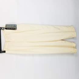 Ellen Tracy Women Ivory Dress Pants 4 NWT