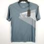 Armani Exchange Men Blue Logo T Shirt S NWT image number 1