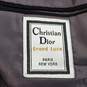 Christian Dior Grand Luxe Black Tuxedo Jacket Men's Size 43R AUTHENTICATED image number 3