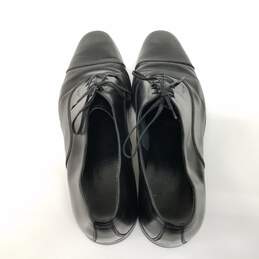 Salvatore Ferragamo Black Leather Lace Up Dress Shoes Men's Size 10.5D alternative image