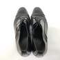 Salvatore Ferragamo Black Leather Lace Up Dress Shoes Men's Size 10.5D image number 2