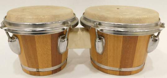 VNTG Stewart Brand Wooden Bongo Drums (Made in Japan/MIJ) image number 2