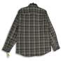 NWT G.H. Bass & Co. Mens Gray Brown Plaid Long Sleeve Button Up Shirt Size L image number 2