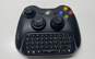 Microsoft Xbox 360 controller and chatpad - black image number 1