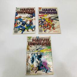 Marvel Copper Age Official Handbook of the Marvel Universe Comic Lot alternative image