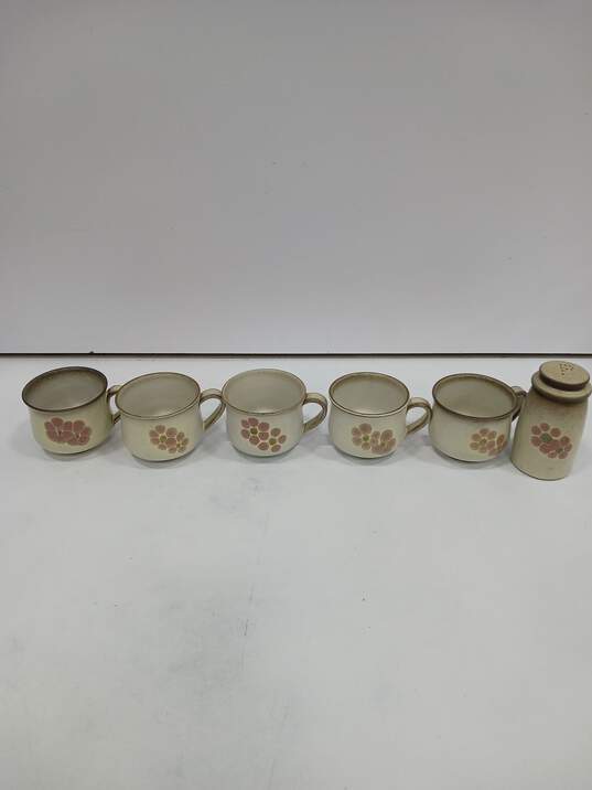 Denby 9  Cups and1 Pepper Shaker image number 2