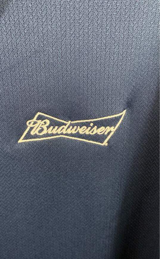Nike Men Blue Budweiser Polo Shirt 3X image number 6