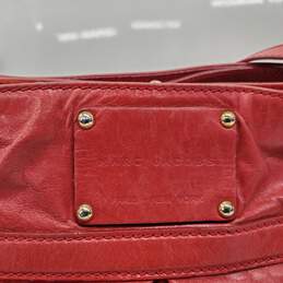 Vintage Marc Jacobs Red Leather Hobo Slouchy Shoulder Bag AUTHENTICATED alternative image