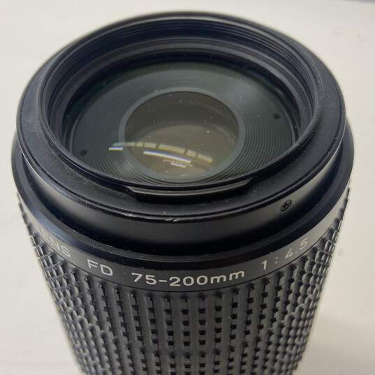 Canon Zoom FD 75-200MM 1:4.5 Camera Lens image number 4