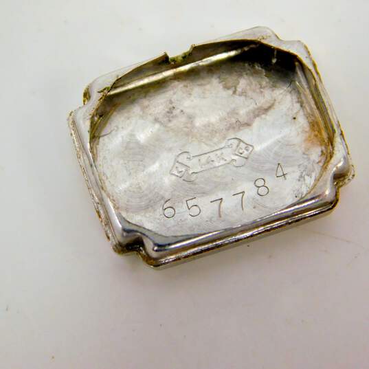 Ladies Vintage Hamilton 14K White Gold 0.44 CTTW Diamond Case GF Band 22 Jewels Wrist Watch 11.5g image number 7