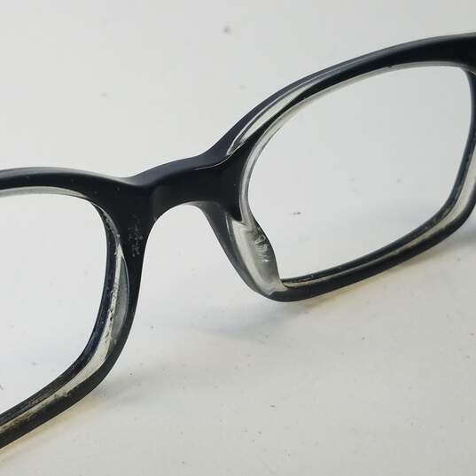 Ray-Ban Black Rectangle Eyeglasses image number 7