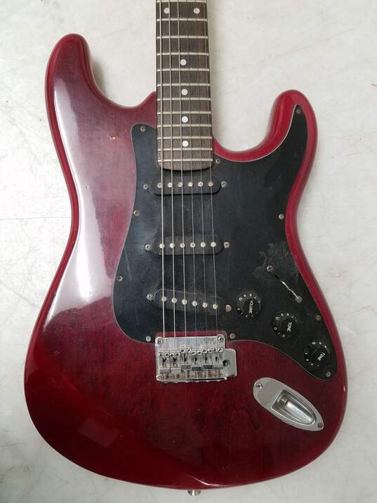 Tanara Red Electric Guitar image number 3