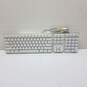 Apple Mac White USB Wired Keyboard A1048 image number 1
