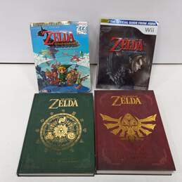 Lot of 4 Assorted Legend of Zelda Books