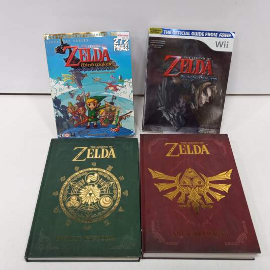 Lot of 4 Assorted Legend of Zelda Books image number 1