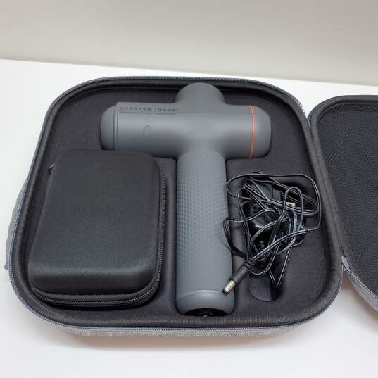 Sharper Image Power Percussion Deep Tissue Massager - Gray For Parts/Repair image number 1