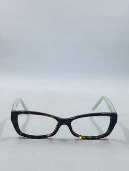 Tory Burch Tortoise Rectangle Eyeglasses alternative image