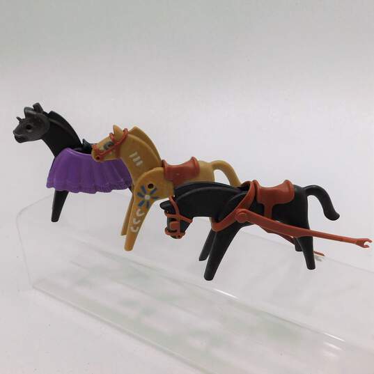 Lot  Of  Playmobil   Horses  And Accessories image number 2