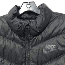 Nike Unisex Black Puffer Vest Size L alternative image