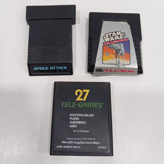 Bundle of 9 Assorted Vintage Atari Games image number 4