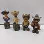 Lot Of 12 Unbranded Western Resin Figurines (11 Cowboys & 1 Native American Woman Holding Baby) image number 4