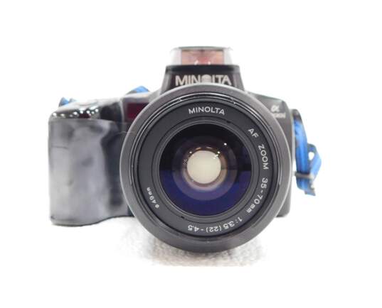 Minolta Alpha a-5700i Maxxum 5000i 35mm Film Camera W/ Zoom AF Lens + Case image number 2
