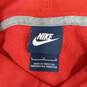 Nike "Just Do It" Red Pullover Hoodie Women's Size L image number 3
