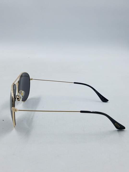 DIFF Eyewear Cruz Gold Sunglasses image number 4