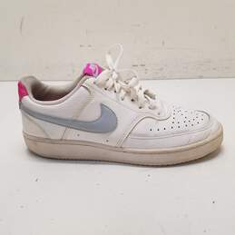 Nike Court Vision Low White Hydrogen Blue Casual Shoes Women's Size 9