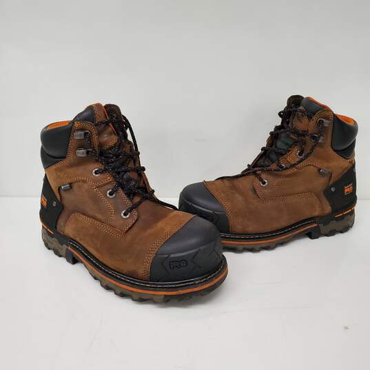 Timberland Pro MN's Boondock Composite Toe Work Boots Size 9M image number 2