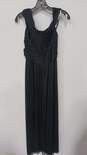 Black Empire Waist Maxi Formal Gown Size 8 image number 4