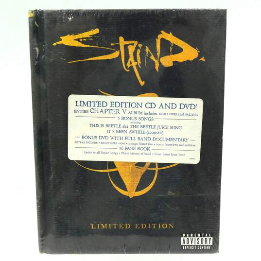 Staind Chapter V Limited Edition CD & DVD Sealed image number 1