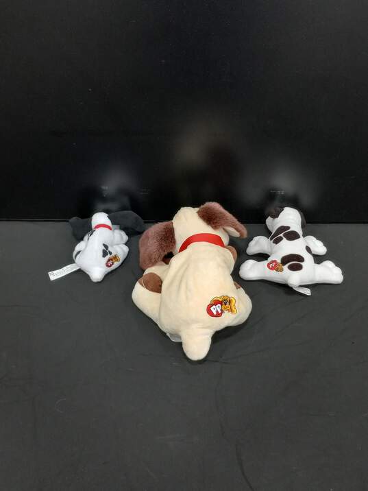 3pc Set of Mattel Pound Puppies Newborns Stuffed Animals image number 2