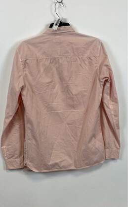 AllSaints Mens Pink Cotton Collared Long Sleeve Button Up Shirt Size Small alternative image