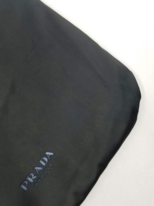 Authentic Prada Beauty Black Drawstring Backpack image number 8