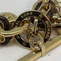 Designer Michael Kors Gold-Tone Toggle Chunky Link Chain Bracelet image number 4