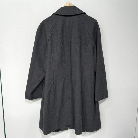 London Fog Women's Gray Over Coat Size 2X image number 3