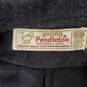 Pendleton Youth WM's 100% Virgin Wool Heathered Gray Blazer Size 7-8 image number 3