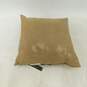 Donna Karan Home Lacquer Printed Leather Copper 16" Throw Pillow w/ Tags image number 1