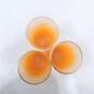 Vintage Blendo Orange High Ball Drinking Glasses image number 3