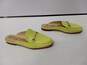 Sam Edelmen Women's Linnie Yellow Leather Mules Size 8M image number 2
