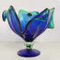Murano Art Glass 11 inch high / Hand Blown Vase Sculpture image number 8