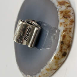 Designer Pandora 925 ALE Sterling Silver Best Friends Scroll Bead Charm