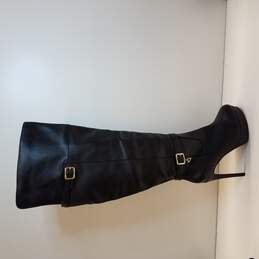 Thalia Sodi Women's Carula Stilleto Over The Knee Boots Black 6.5