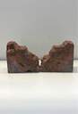 Petrified Wood Polished Bookends Pair of Arizona Fossilized Tree Trunk image number 3