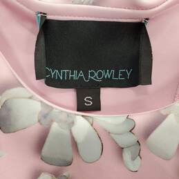 Cynthia Rowley Women Pink Floral Sleeveless Top SZ S alternative image