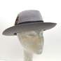 Stetson SV01 Temple Men's Fedora Hat Grey image number 1
