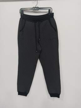 Max Studio Women's Rib Trim Comfort Casual Active Pants Size S NWT